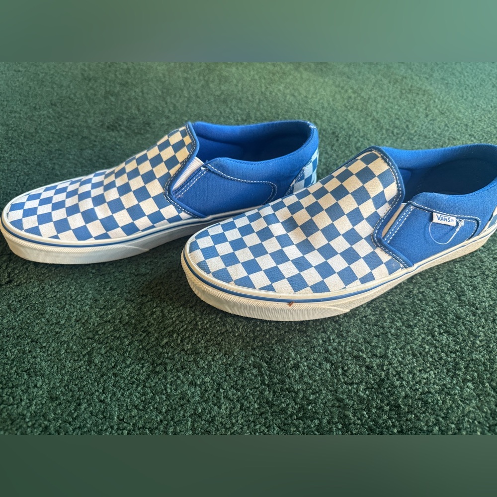 Vans checkered shoes size 11M NWT